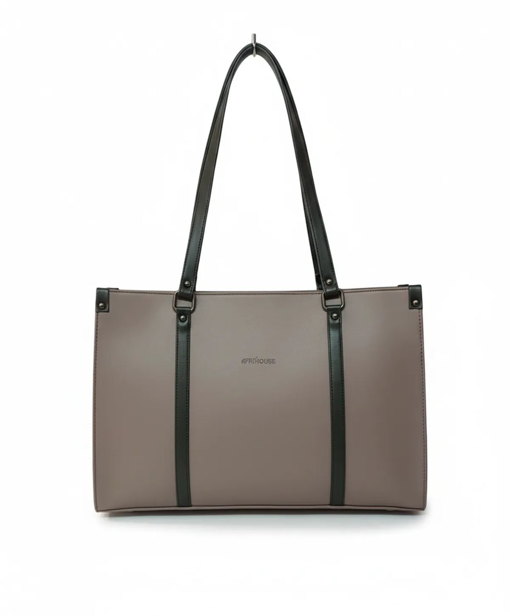 Salmon Pink Modern Tote