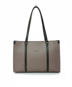Salmon Pink Modern Tote