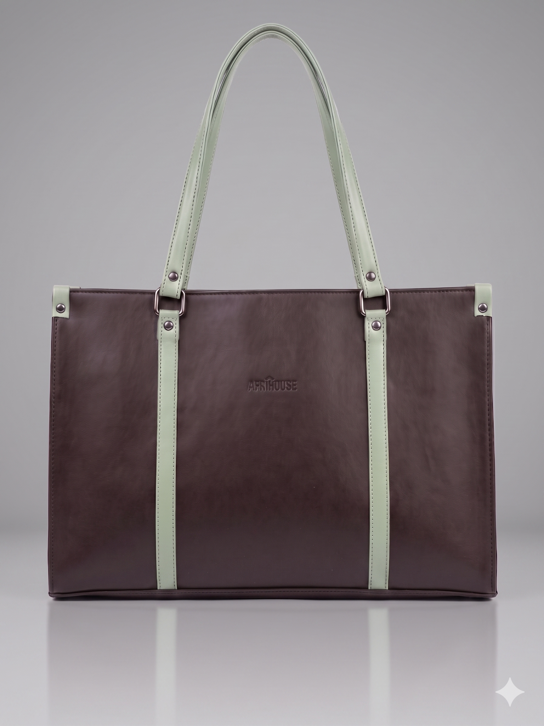 Black Neon Modern Tote