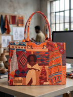 Earthy Elegance Power Tote Bag For Women