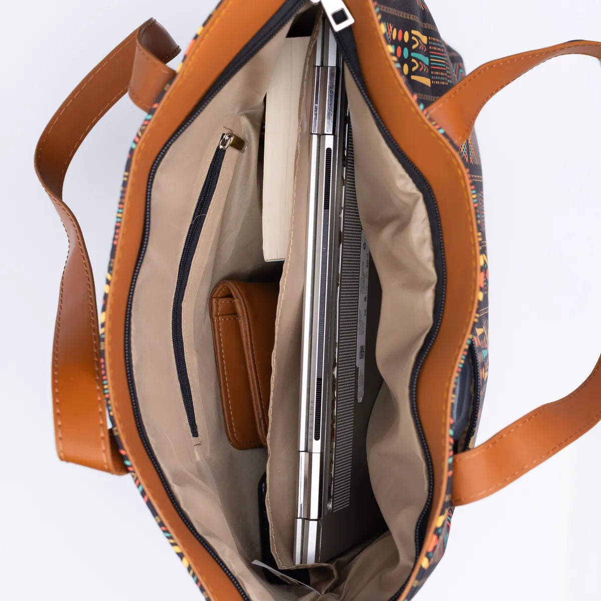 Reflective Beige No Back Zipper