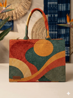 Majestic mustard Power Tote Bag For Women