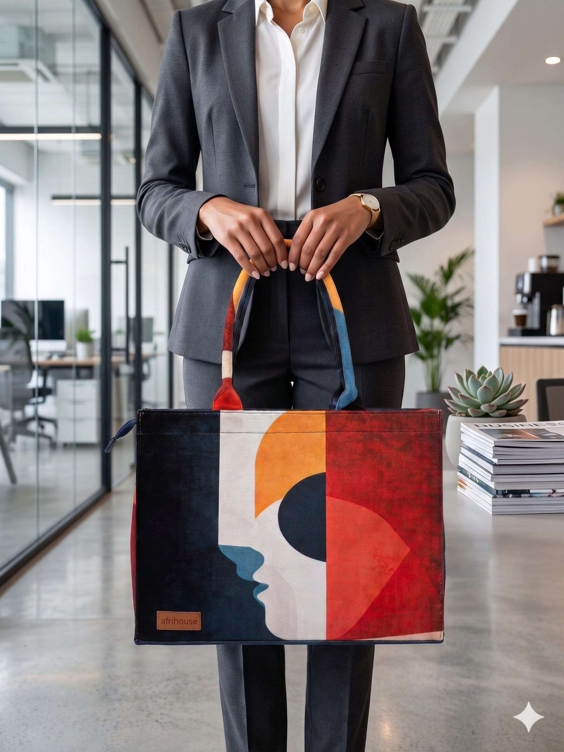 Mystic look Power Tote Bag For Women