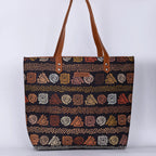 Peach and Brown No Back Zipper