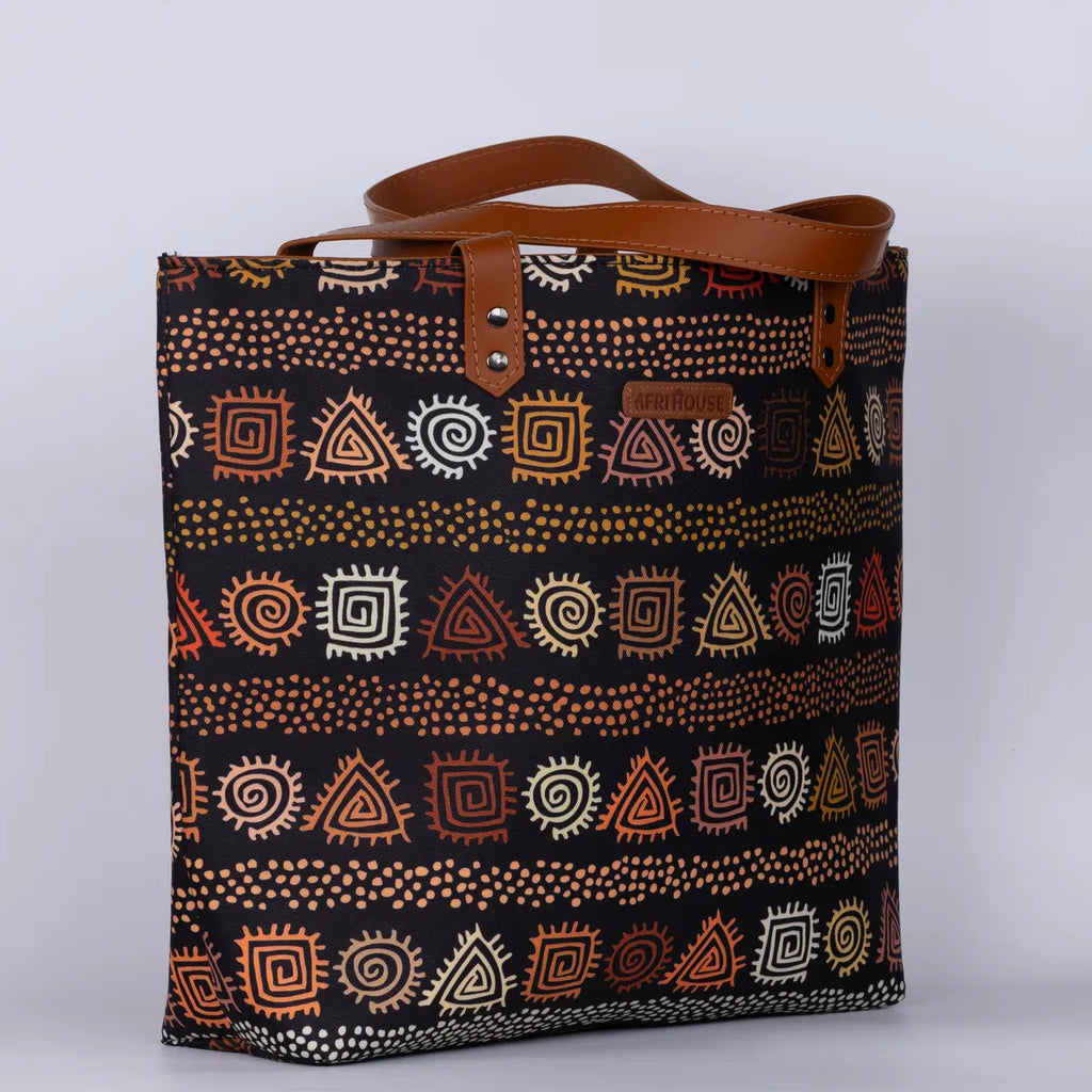 Peach and Brown No Back Zipper