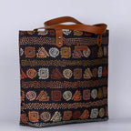 Peach and Brown No Back Zipper