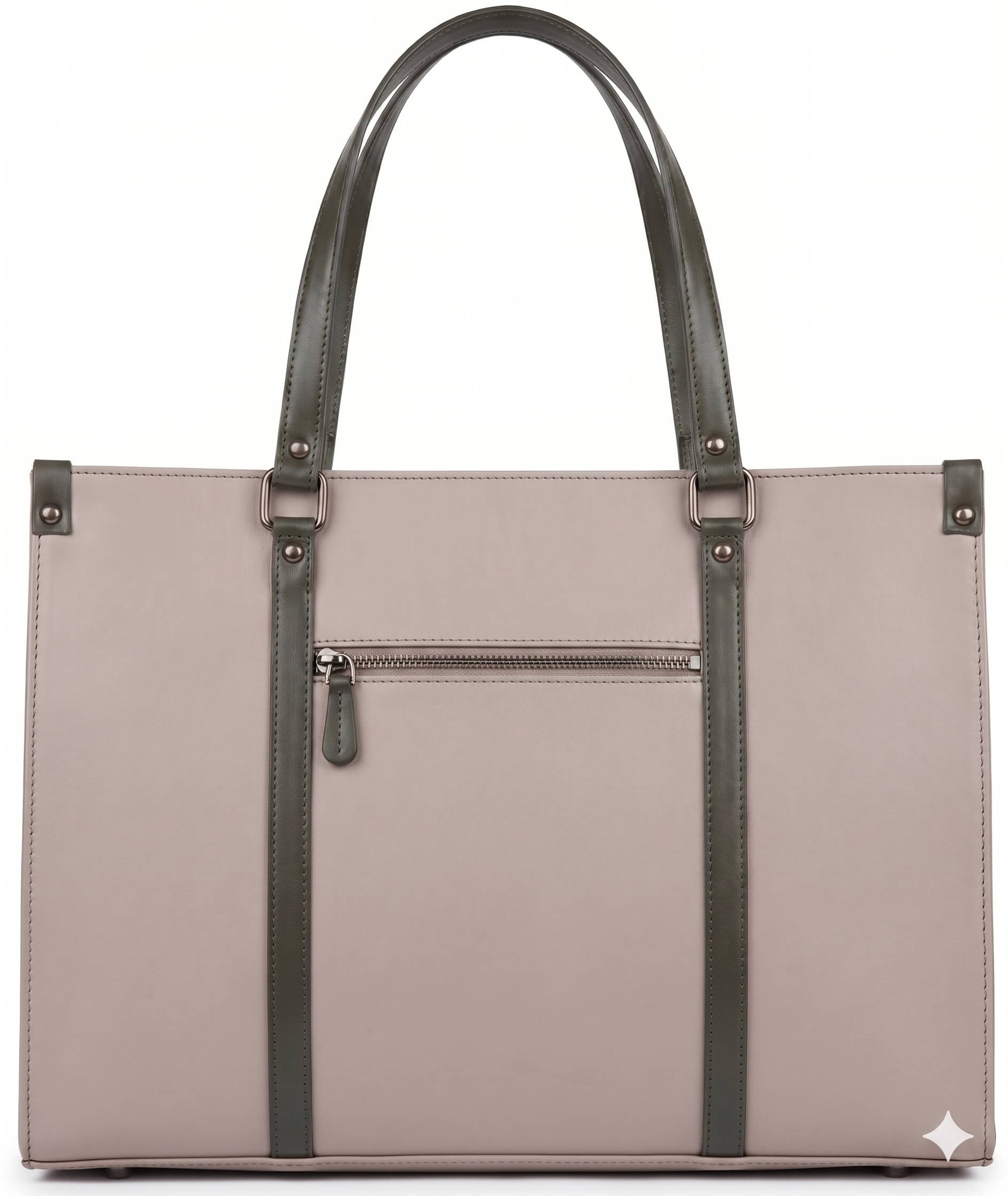 Salmon Pink Modern Tote
