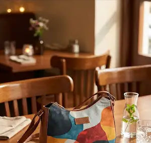 Retro colour Long Belt Bag