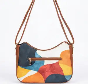 Retro colour Long Belt Bag