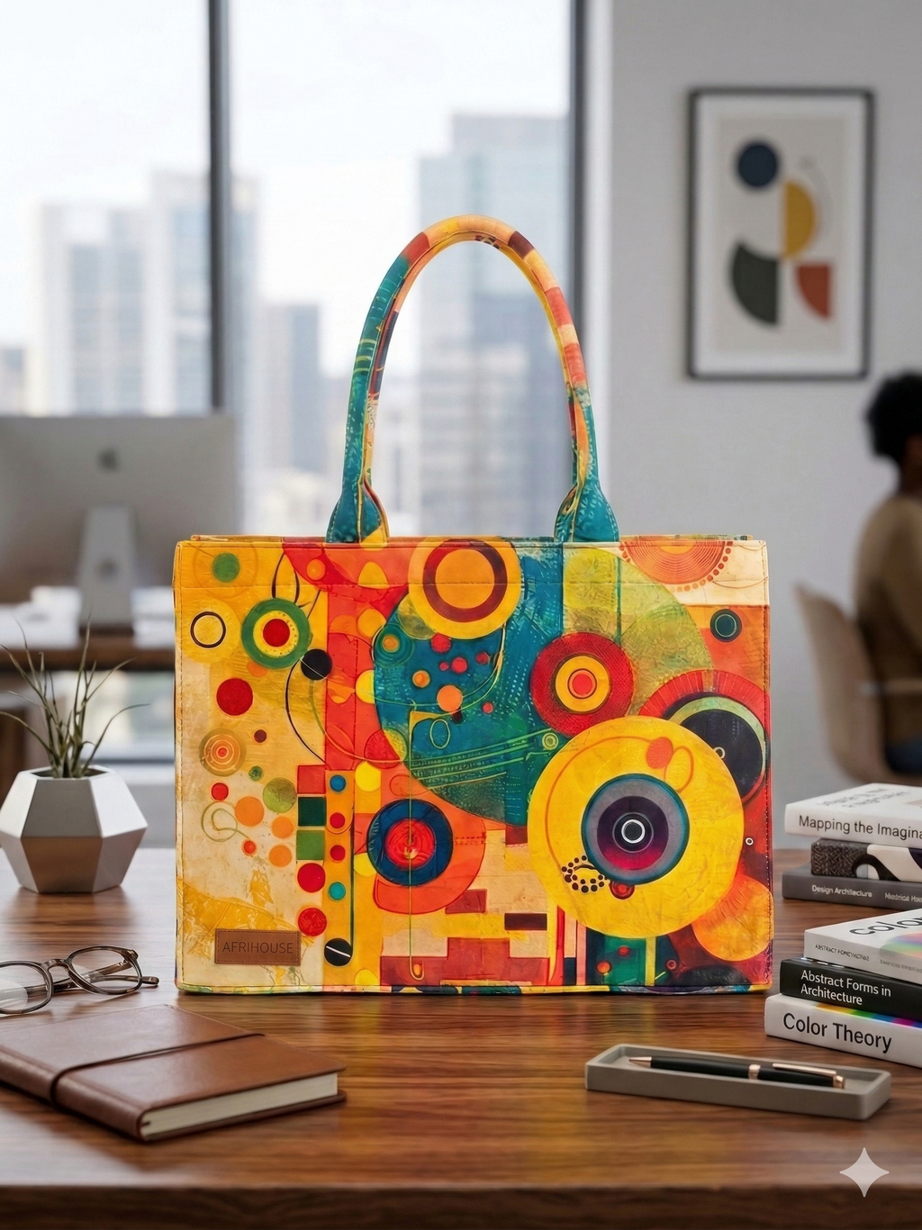 Solar symphony Power Tote Bag For Women