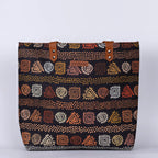 Peach and Brown Back Zipper