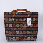 Peach and Brown Back Zipper