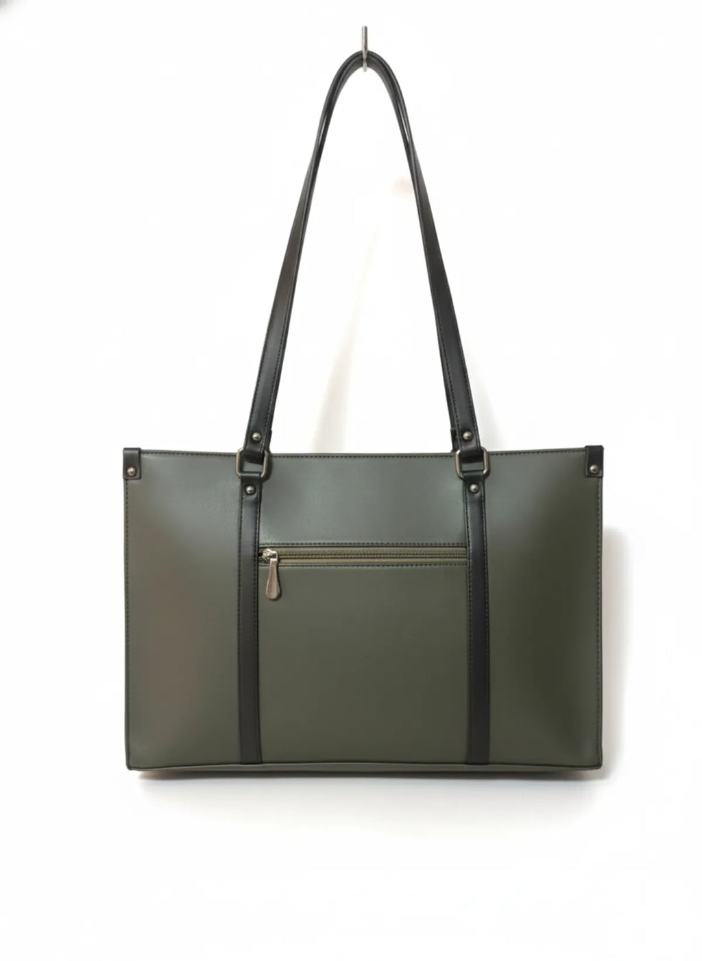 Black Olive Modern Tote