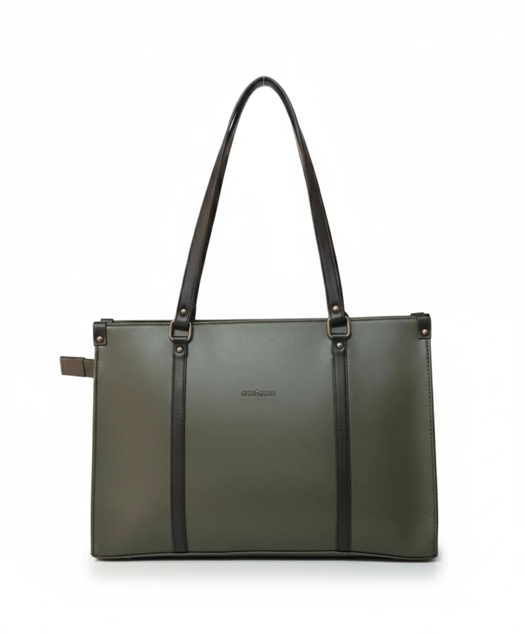 Black Olive Modern Tote