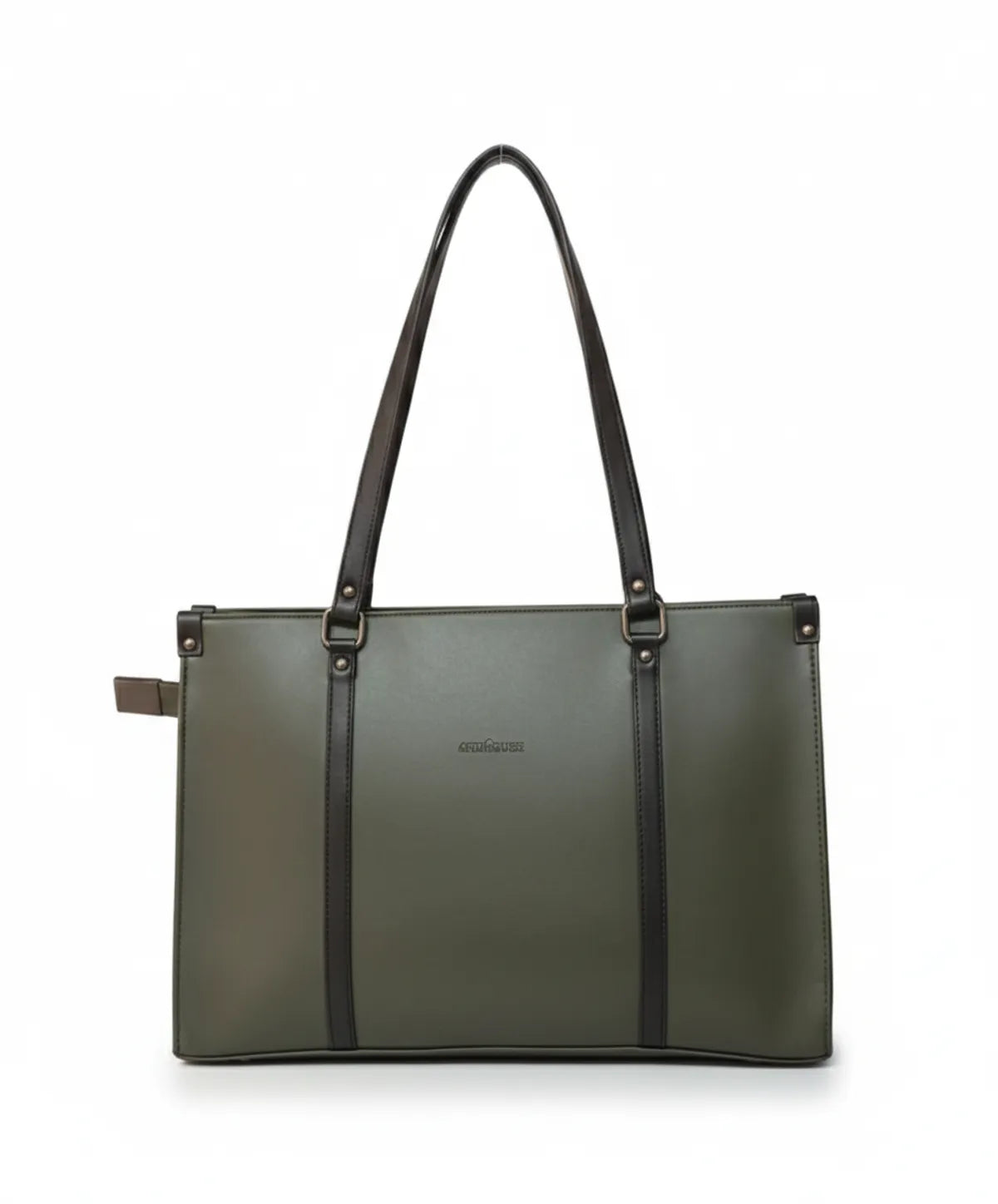 Black Olive Modern Tote