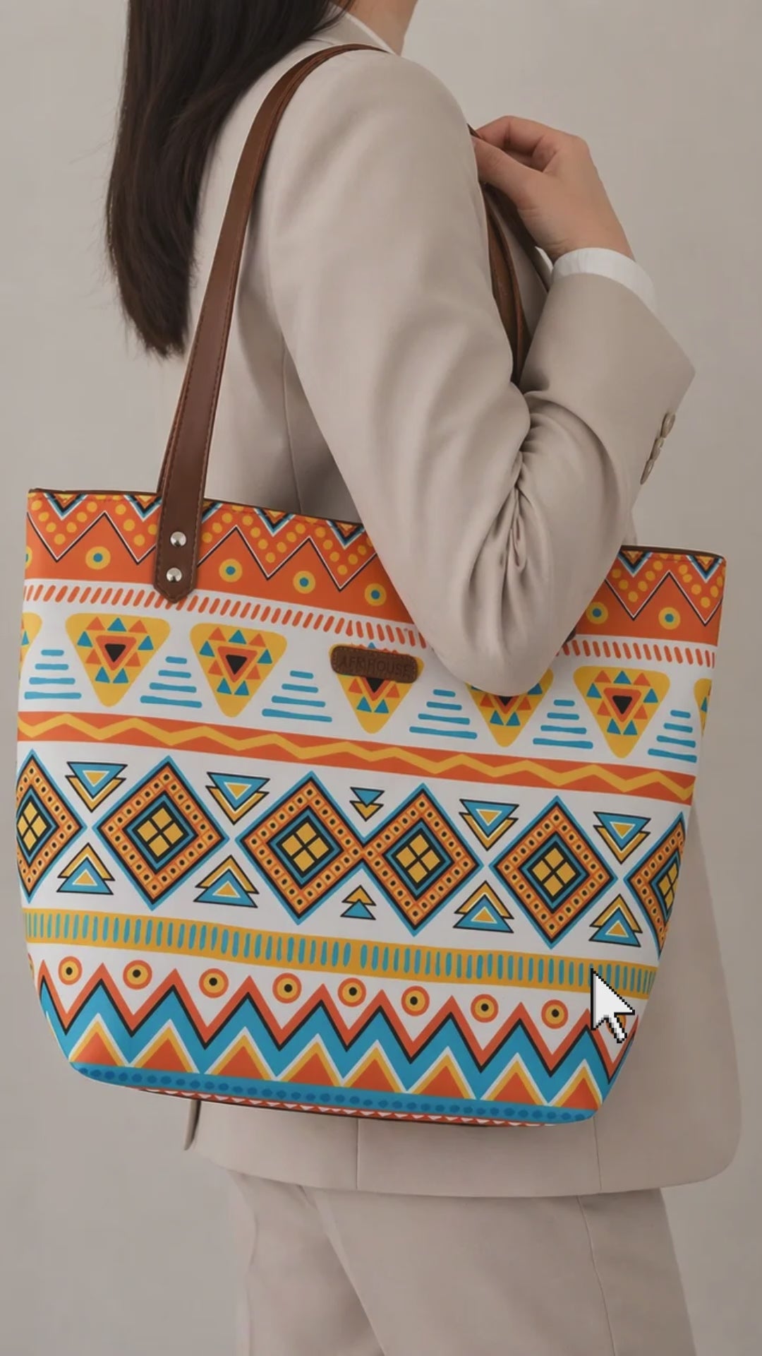 Reflective Beige No Back Zipper