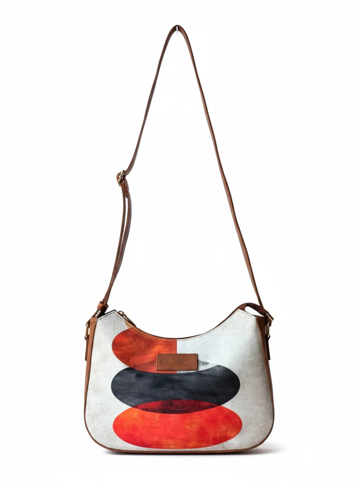 Three pebble Long Belt Bag For Women